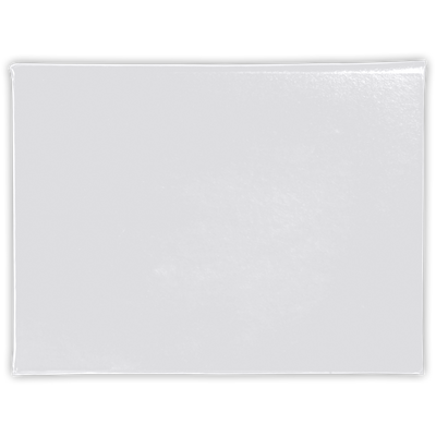White 11 1/2 x 14 1/2 Landscape Padded Diploma Covers (Holds 11 x 14 Document)