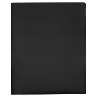 Assorted Business 9 x 12 Plastic Heavy Duty Folders - 6 Pack