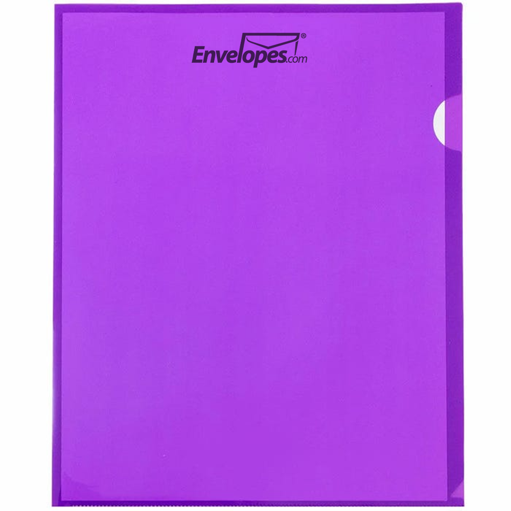 Purple Plastic Sleeves