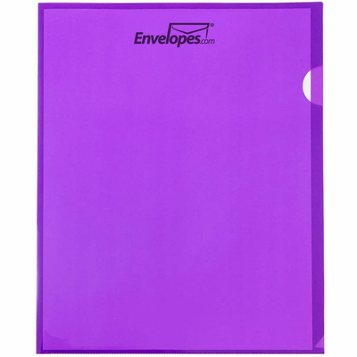 Purple Plastic Sleeves