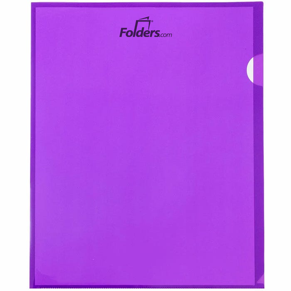 Purple Plastic Sleeves