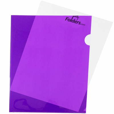 Purple Plastic Sleeves