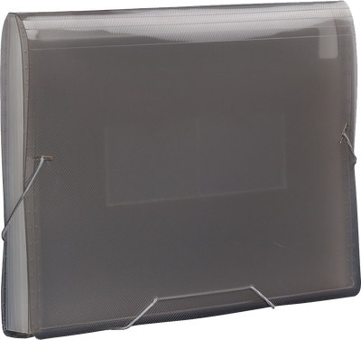 Smoke Gray Legal Size 13 Pocket Expanding Files (10 x 15)