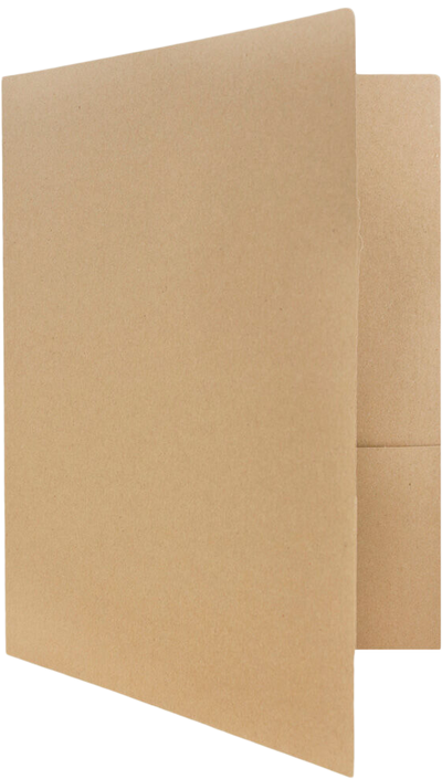 Grocery Bag 9 x 12 Matte Folders