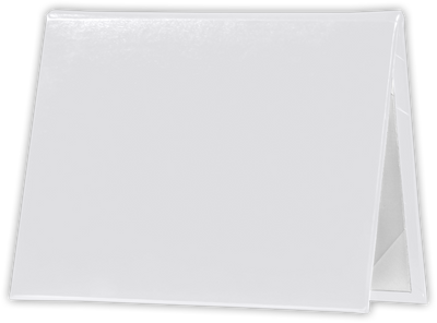 11 1/2 x 14 1/2 Landscape Padded Diploma Covers (Holds 11 x 14 Document) - White