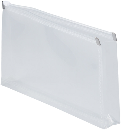Clear #10 Business Plastic Envelopes with Zip Closure
