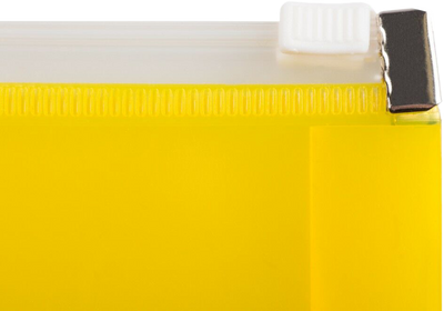 Yellow #10 Business Plastic Envelopes (4 1/8 x 9 1/2) with Zip Closure