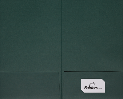 Dark Green Linen 9 x 14 1/2 Legal Folder