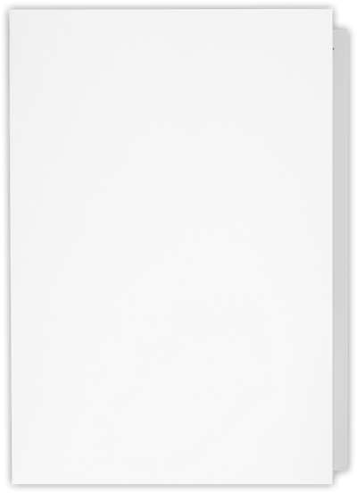 White Gloss 120lb Blue Puzzle Pieces 5 x 7 Portrait Photo Holders