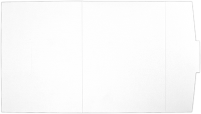 White Linen 100lb 4 x 6 Fold-Over Easel Photo Holders