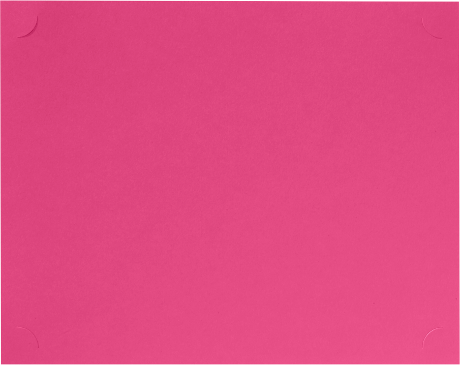 Magenta 100lb 9 1/2 x 12 Single Certificate Holders