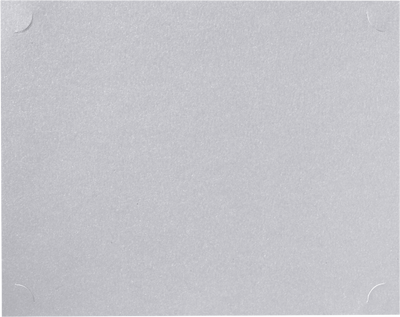 Silver Metallic 100lb 9 1/2 x 12 Single Certificate Holders
