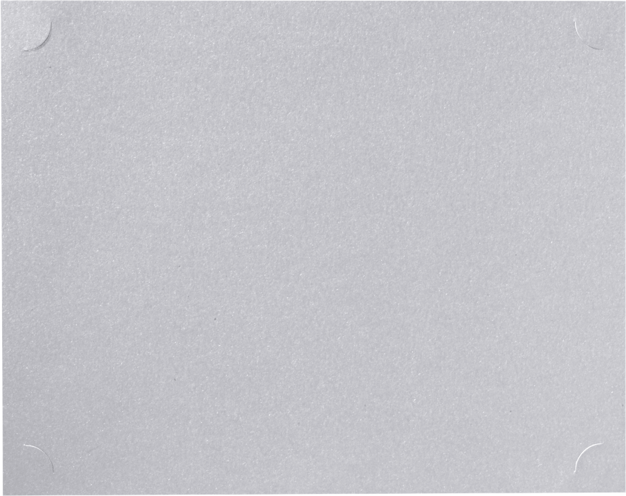Silver Metallic 100lb 9 1/2 x 12 Single Certificate Holders