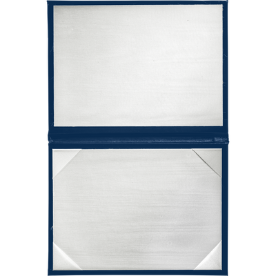 11 1/2 x 14 1/2 Landscape Padded Diploma Covers (Holds 11 x 14 Document) - Royal Blue