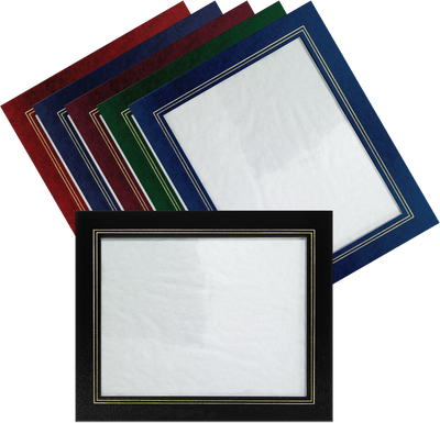 Maroon 10 3/4 x 13 Certificate Document Frame with Easel