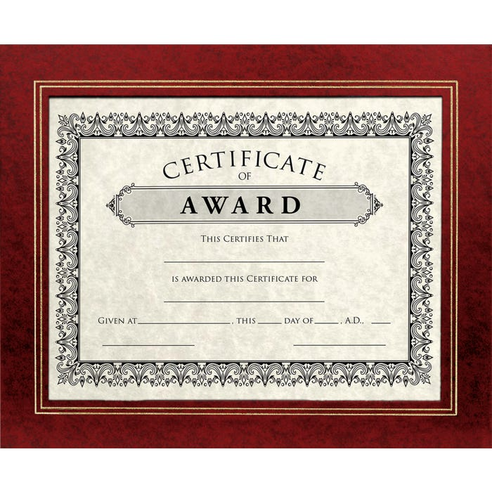 Certificate Frames