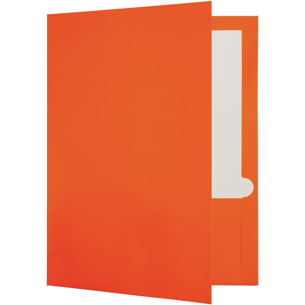 Orange Folders