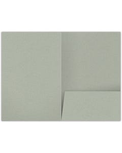 6 x 9 Half Size Presentation Folders - One Pocket - 3 inch - Granite Felt 80#