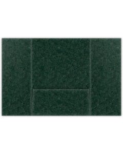 9 x 12 Specialty Folders w/One 4 Inch Center Pocket - Gatefold Unglued - Hunter Green Felt 80#