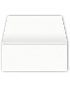 Specialty Document Holder 10.25 x 4.5 with Foldover Flap Pocket - White Felt 80#