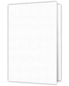 9.75 x 14.5 Two Pocket Presentation Folders - 4.25 inch - 0.25 expanable capacity pockets and Reinforced Edges with 0.5 Double score Spine White Felt 80#