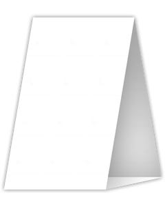4 x 6 White Smooth 80# Tabletents Cards --