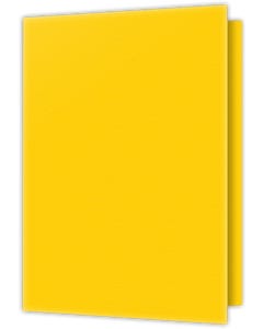 9 x 12 1 Piece Report Covers Folders - Yellow Vellum 80#