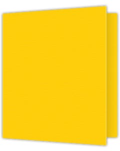 Staple Cover 8.5625 x 11.0625 Report Covers Folders - Yellow Vellum 80#