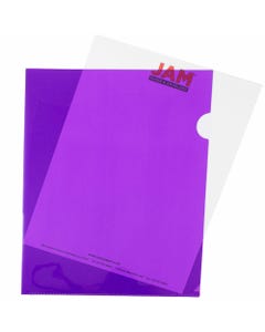 Purple Plastic Sleeves