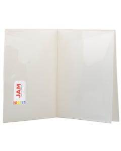 Ivory Plastic Multi Pocket Folders