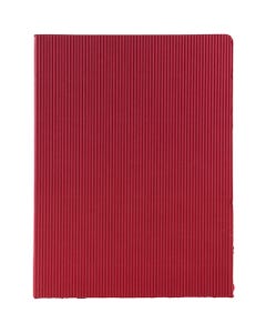 Red Corrugated Folders